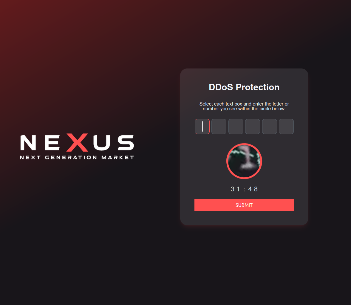 Nexus Market DDoS Protection - 500+ Days Continuous Uptime