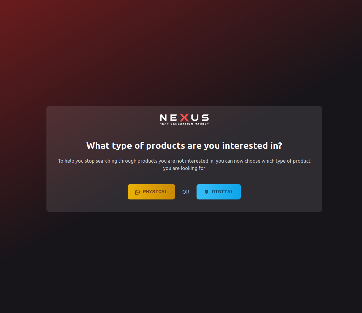 Nexus Market Product Listings - Verified Vendors